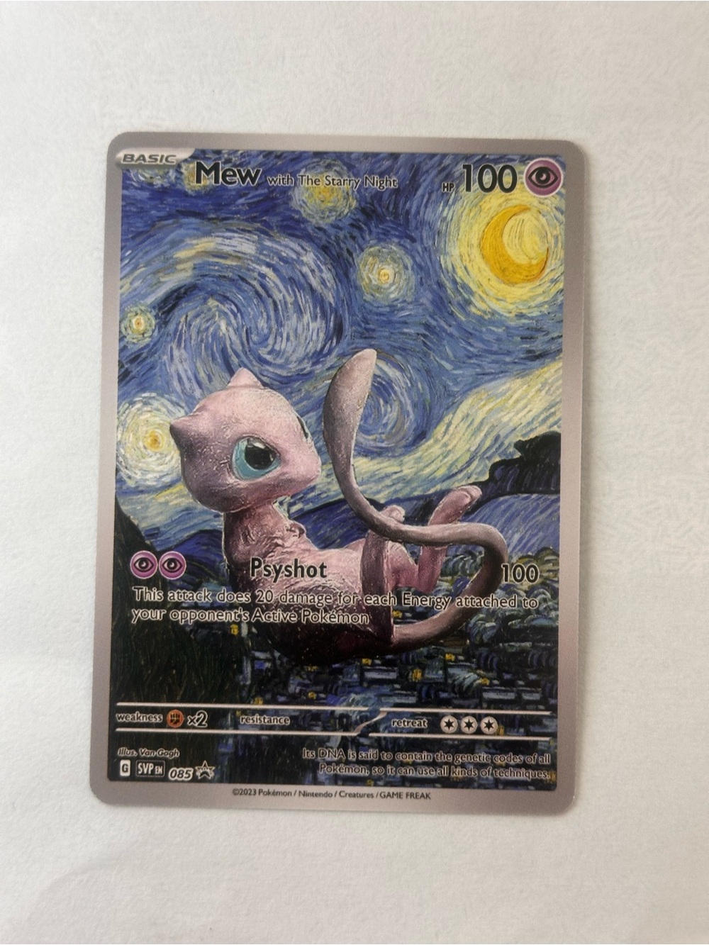 Pokemon Mew Van Gough Fan Art DIY *Read description*